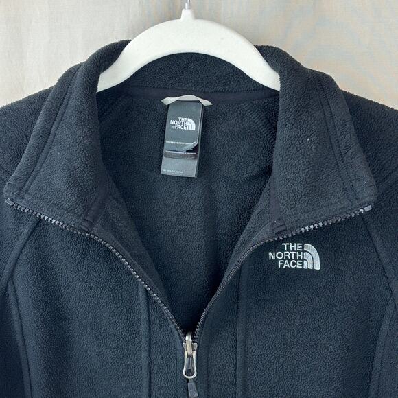 The North Face Black Full Zip Fleece Jacket Polartec Classic Womens Small - Picture 8 of 12